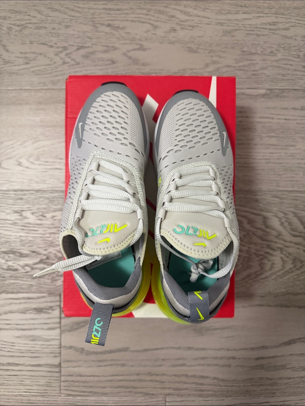 Nike Air Max 270 (GS) - Light Bone/Black-Volt